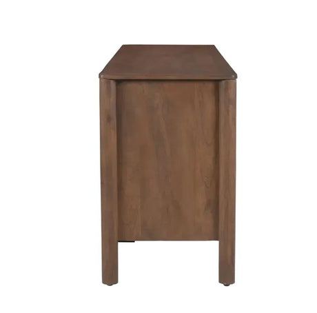 Wiley 4 Door Sideboard Vintage Brown by Moe's Home at Eve Furniture