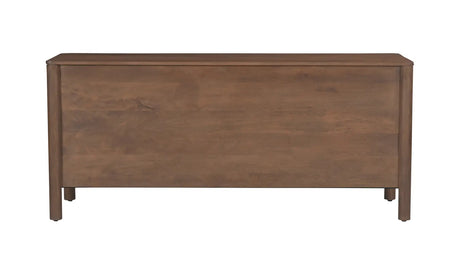 Wiley 4 Door Sideboard Vintage Brown by Moe's Home at Eve Furniture