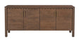 Wiley 4 Door Sideboard Vintage Brown by Moe's Home at Eve Furniture