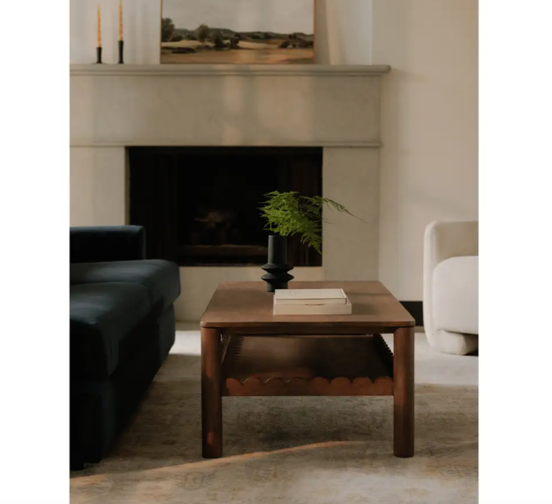 Wiley Coffee Table Vintage Brown by Moe's Home at Eve Furniture