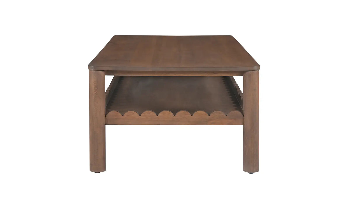 Wiley Coffee Table Vintage Brown by Moe's Home at Eve Furniture