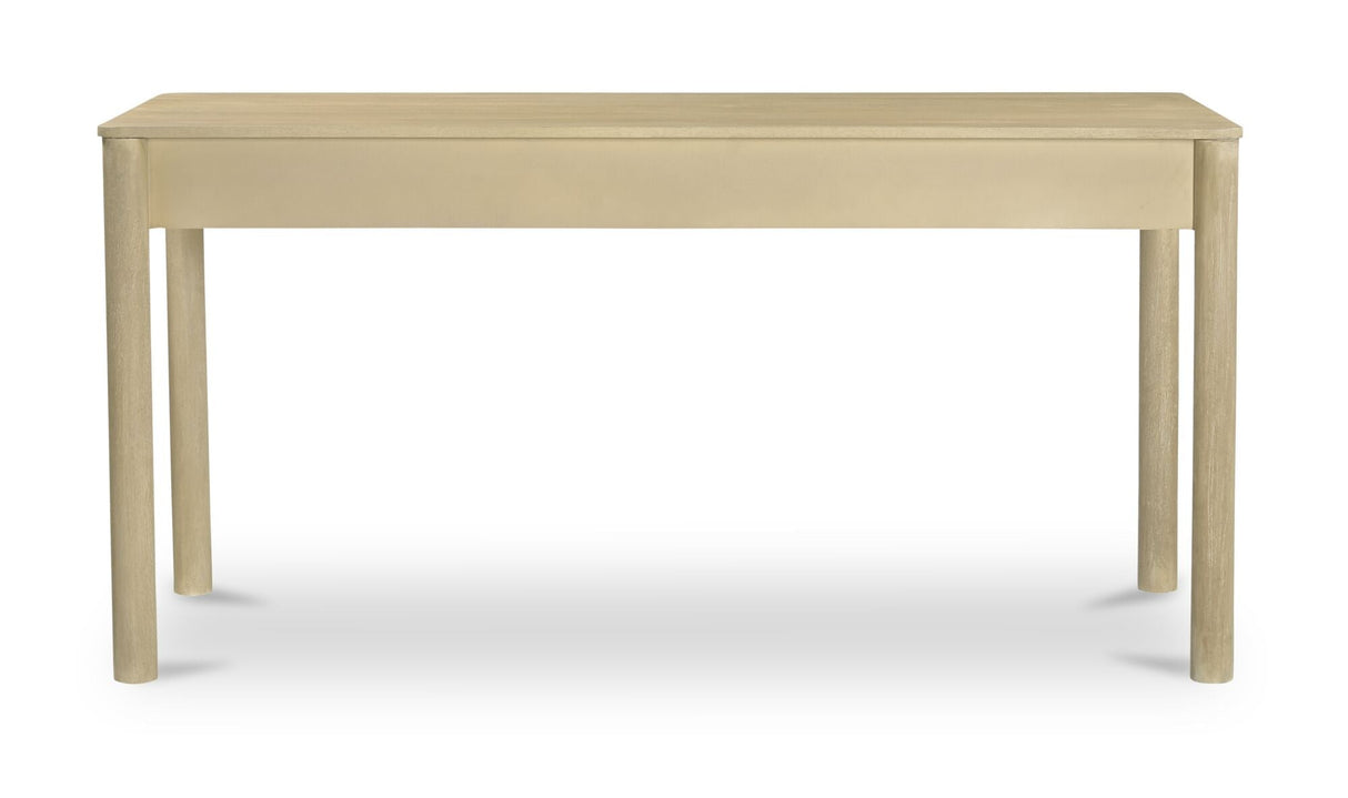 Wiley Desk Natural by Moe's Home at Eve Furniture