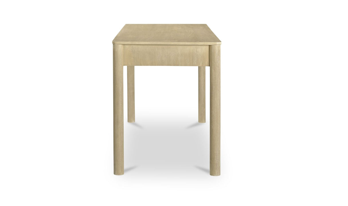 Wiley Desk Natural by Moe's Home at Eve Furniture