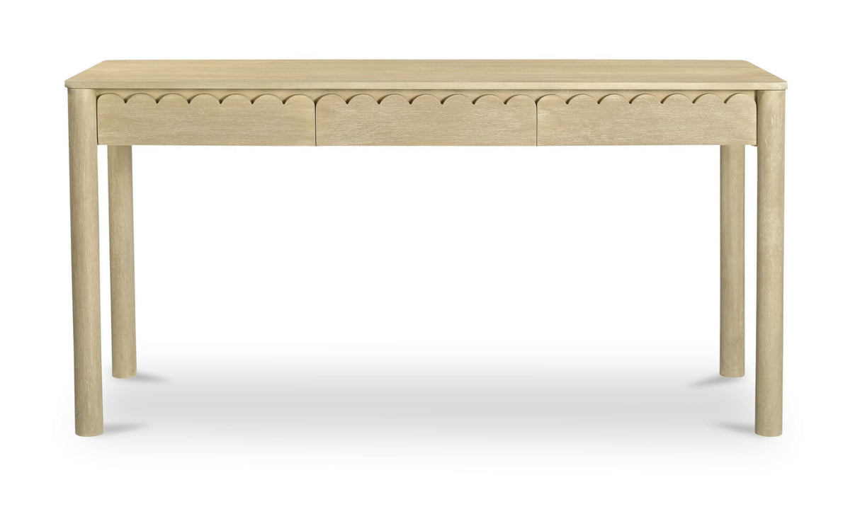 Wiley Desk Natural by Moe's Home at Eve Furniture