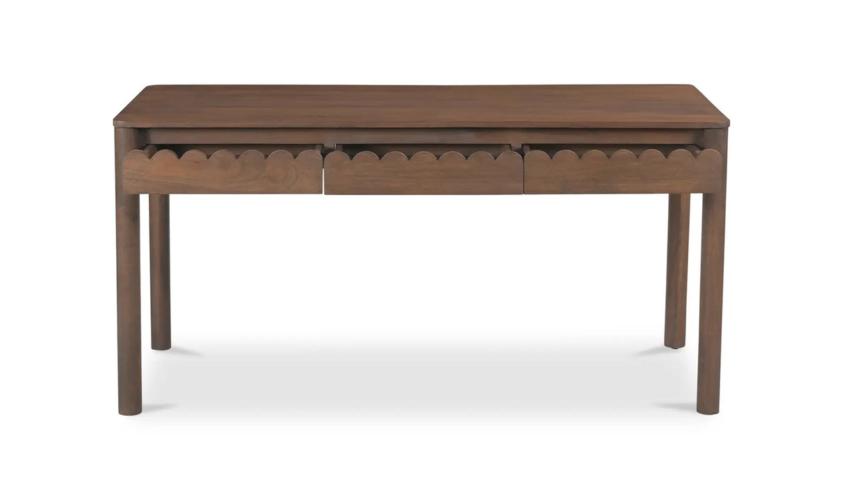 Wiley Desk Vintage Brown by Moe's Home at Eve Furniture