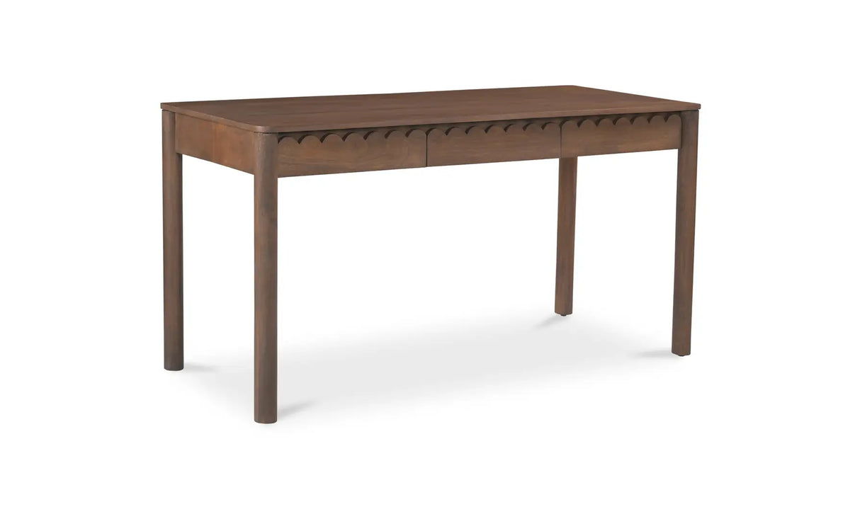 Wiley Desk Vintage Brown by Moe's Home at Eve Furniture