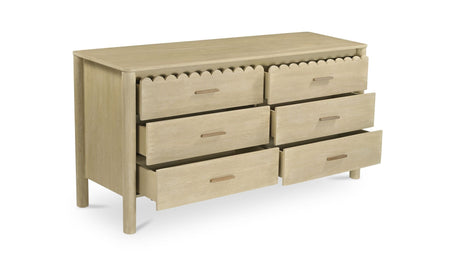 Wiley Dresser Natural by Moe's Home at Eve Furniture