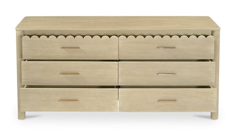 Wiley Dresser Natural by Moe's Home at Eve Furniture
