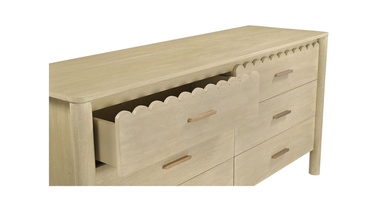 Wiley Dresser Natural by Moe's Home at Eve Furniture