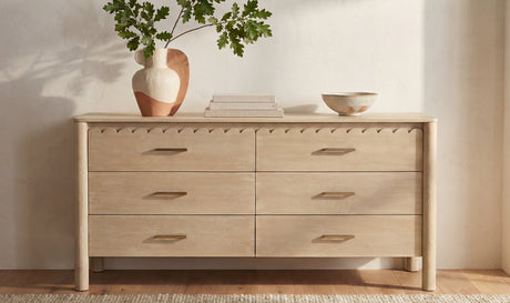 Wiley Dresser Natural by Moe's Home at Eve Furniture