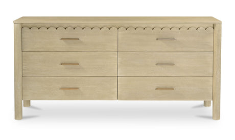 Wiley Dresser Natural by Moe's Home at Eve Furniture