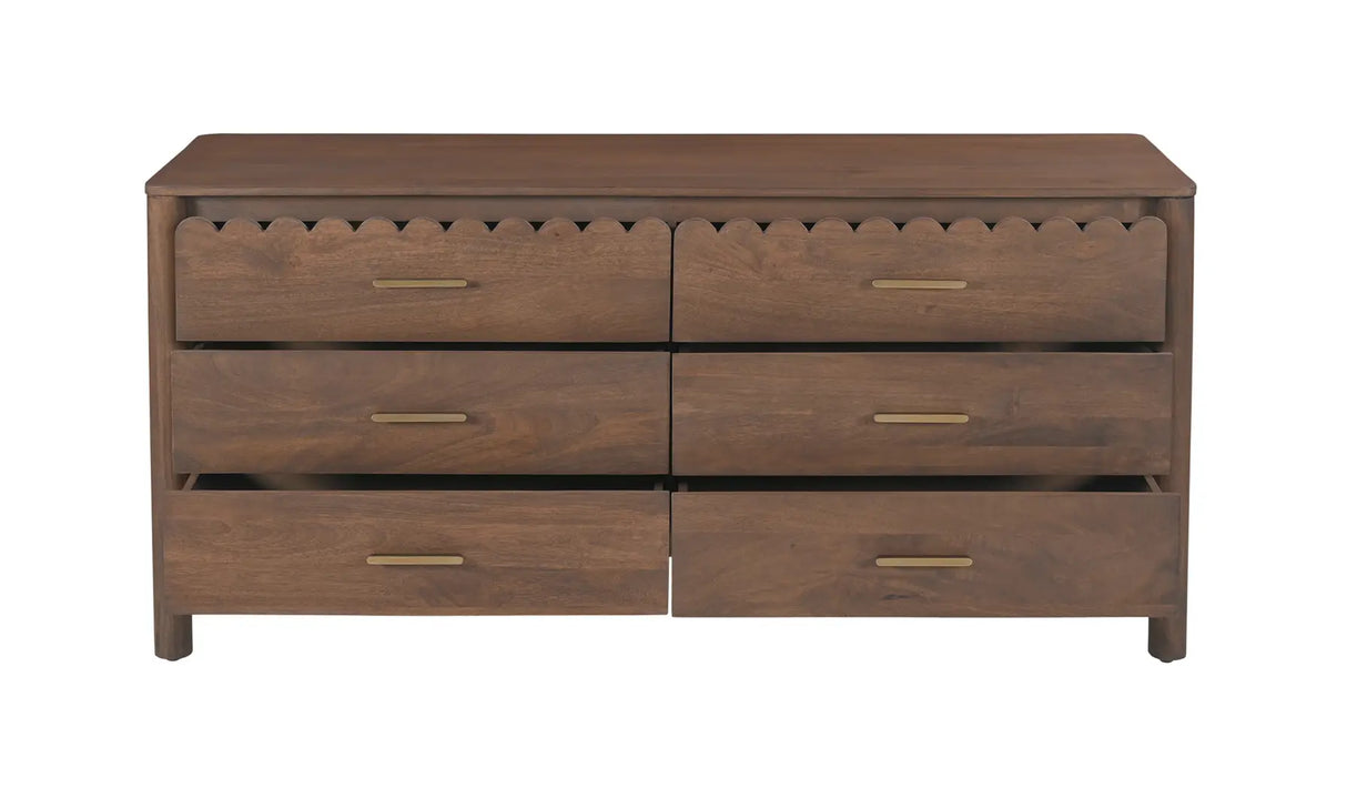 Wiley Dresser Vintage Brown by Moe's Home at Eve Furniture