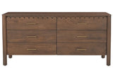 Wiley Dresser Vintage Brown by Moe's Home at Eve Furniture