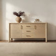 Wiley Natural 3 Drawer Sideboard by MOES at Eve Furniture