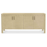 Wiley Natural 4 Door Sideboard by Moe's Home at Eve Furniture