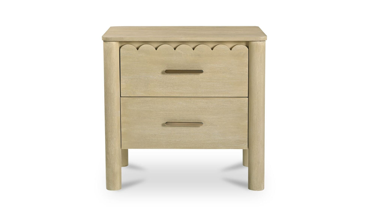 Wiley Nightstand Natural by Moe's Home at Eve Furniture
