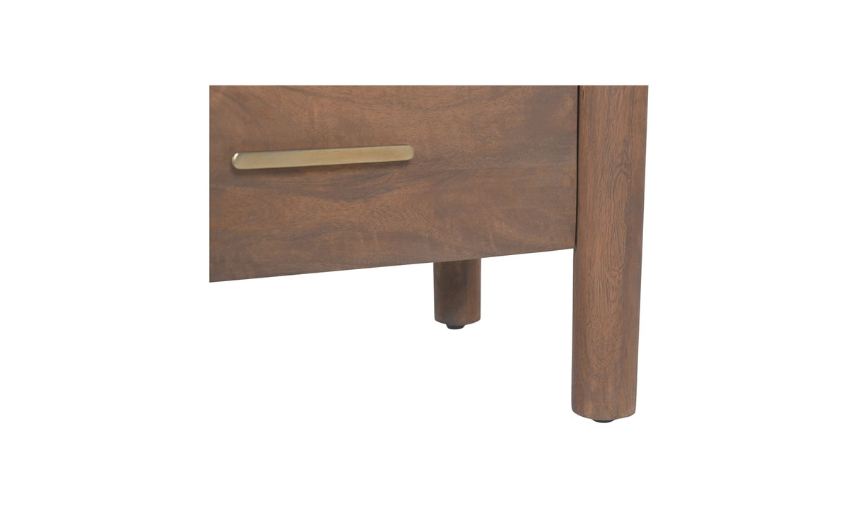 Wiley Nightstand Vintage Brown by Moe's Home at Eve Furniture