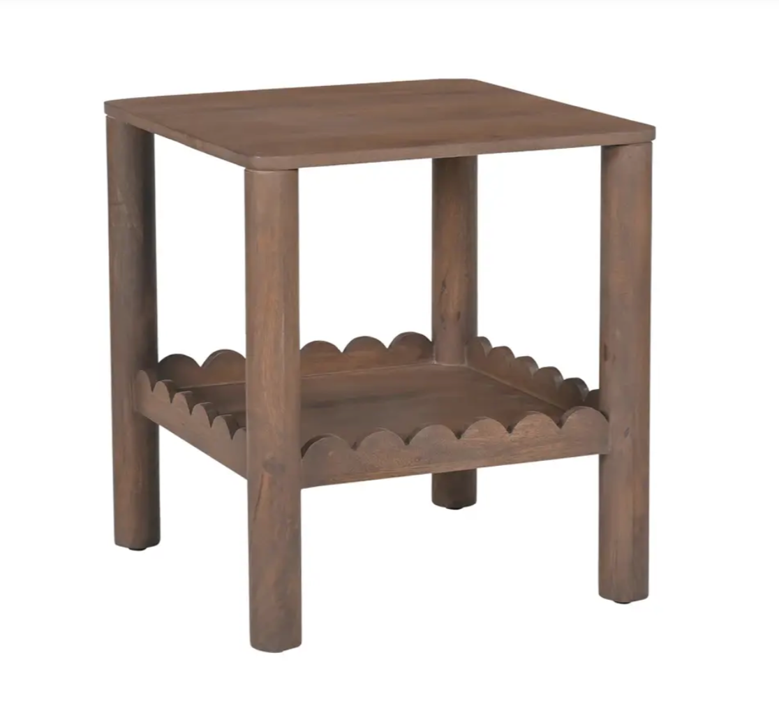 Wiley Side Table Vintage Brown by Moe's Home at Eve Furniture