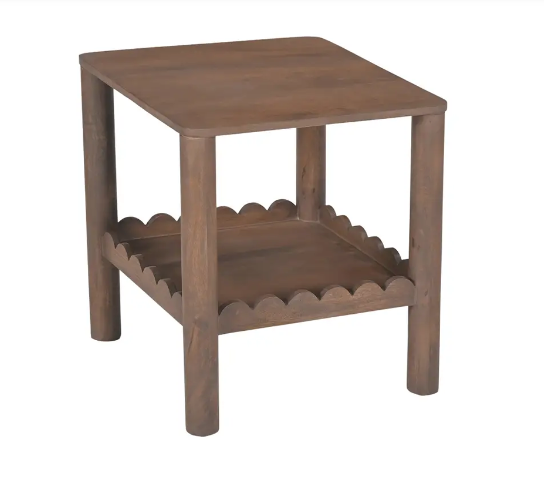 Wiley Side Table Vintage Brown by Moe's Home at Eve Furniture