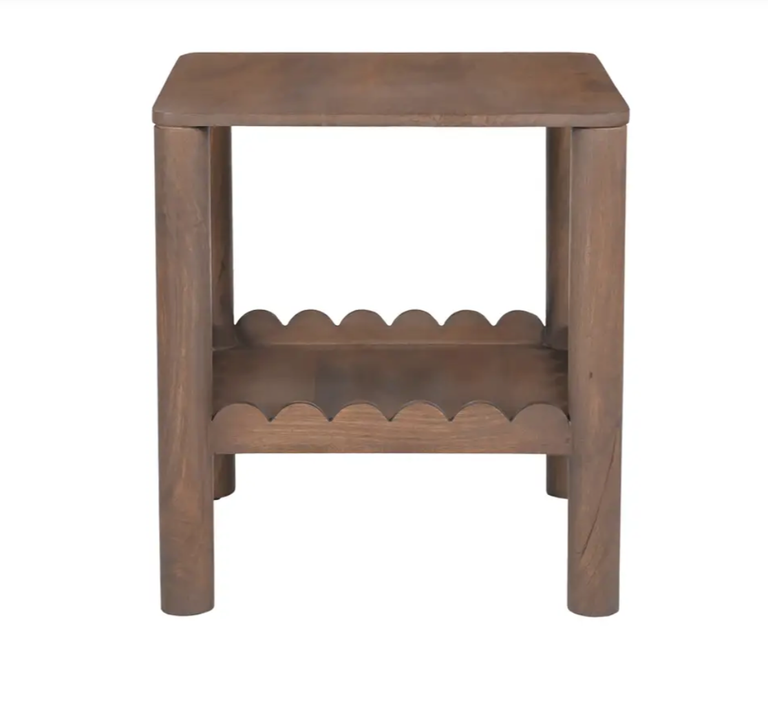Wiley Side Table Vintage Brown by Moe's Home at Eve Furniture