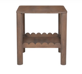 Wiley Side Table Vintage Brown by Moe's Home at Eve Furniture