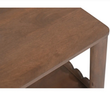 Wiley Side Table Vintage Brown by Moe's Home at Eve Furniture
