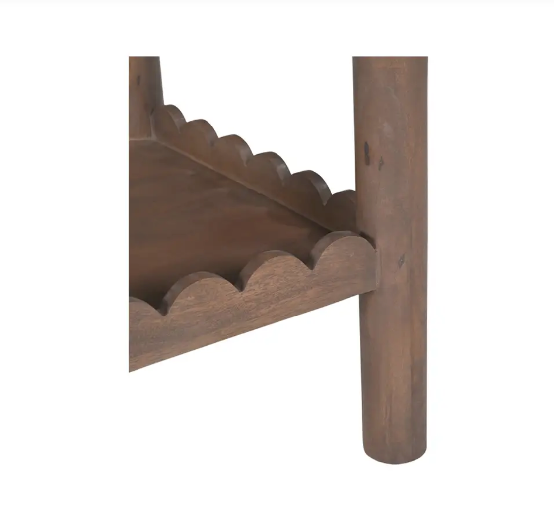 Wiley Side Table Vintage Brown by Moe's Home at Eve Furniture