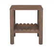 Wiley Side Table Vintage Brown by Moe's Home at Eve Furniture