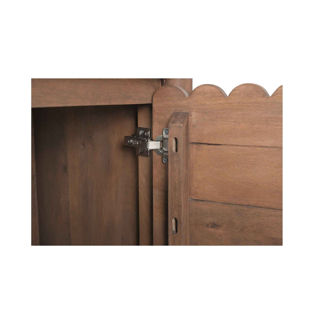Wiley Vintage Brown 4 Door Sideboard by Moe's Home at Eve Furniture