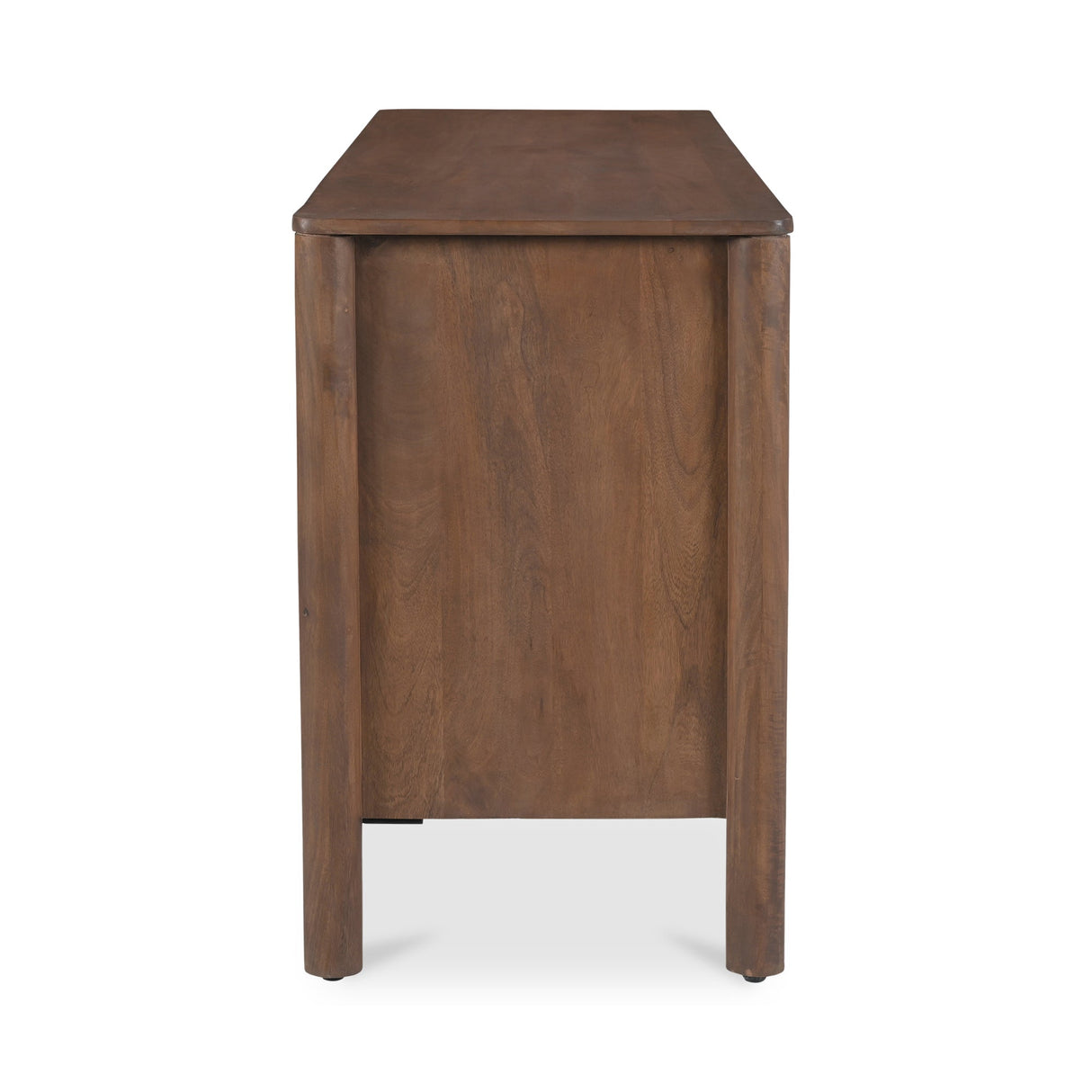 Wiley Vintage Brown 4 Door Sideboard by Moe's Home at Eve Furniture