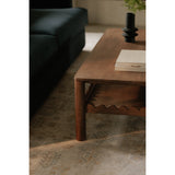 Wiley Vintage Brown Coffee Table by Moe's Home at Eve Furniture