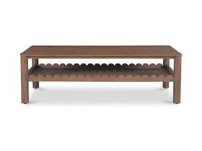 Wiley Vintage Brown Coffee Table by Moe's Home at Eve Furniture