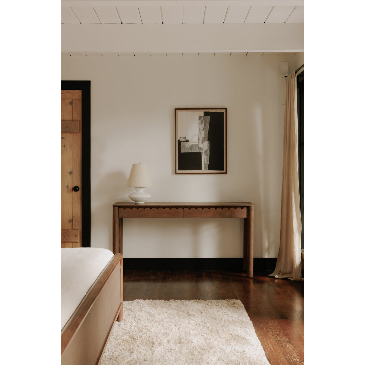Wiley Vintage Brown Console Table by Moe's Home at Eve Furniture