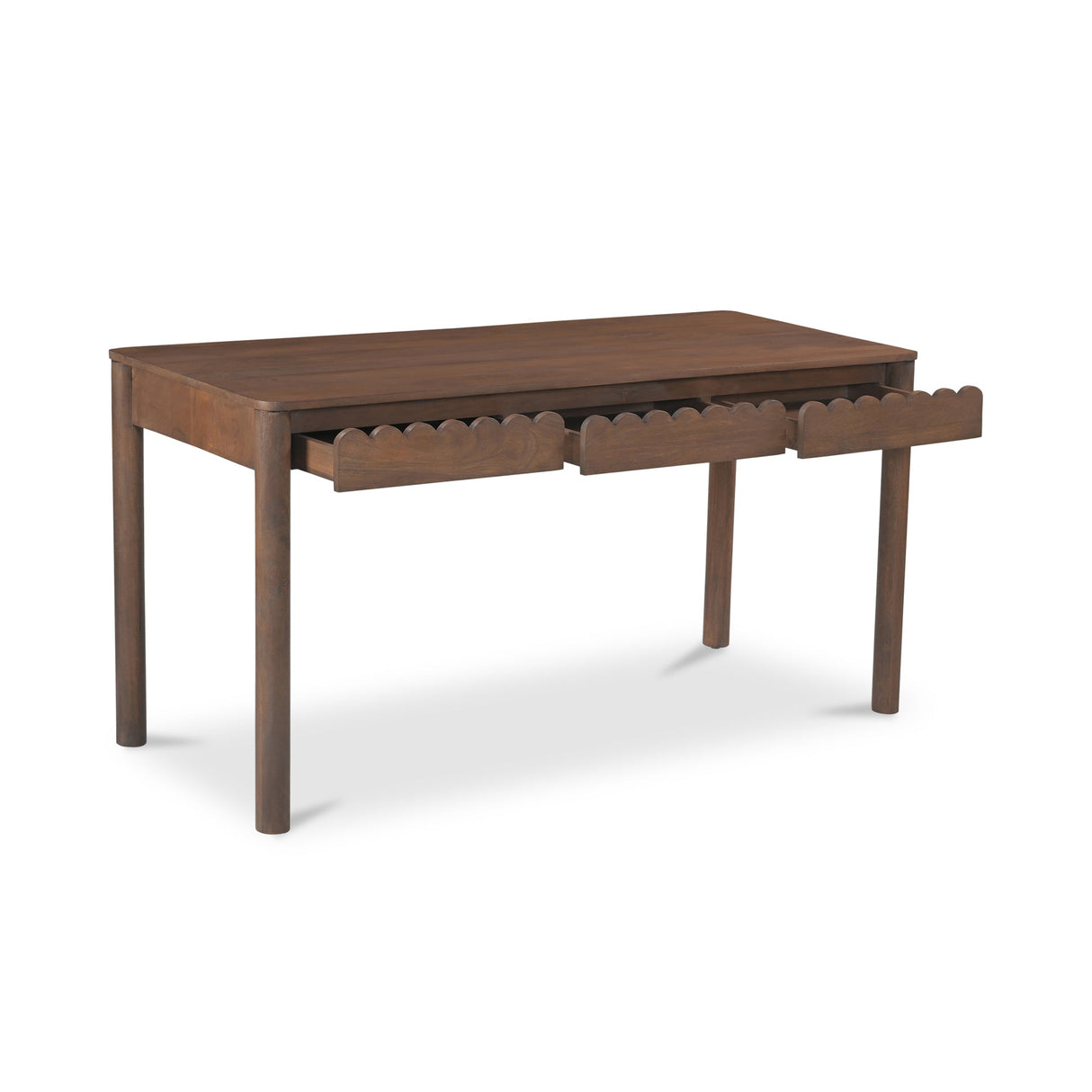Wiley Vintage Brown Desk by Moe's Home at Eve Furniture