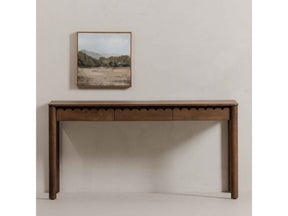 Wiley Vintage Brown Desk by Moe's Home at Eve Furniture