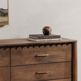 Wiley Vintage Brown Dresser by Moe's Home at Eve Furniture