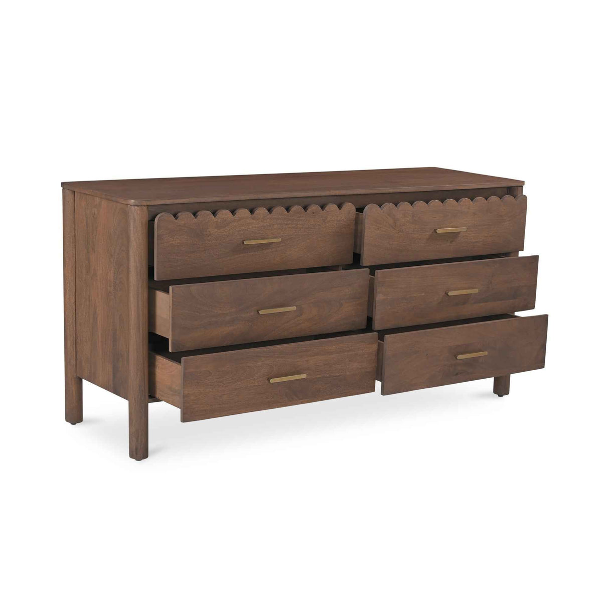 Wiley Vintage Brown Dresser by Moe's Home at Eve Furniture
