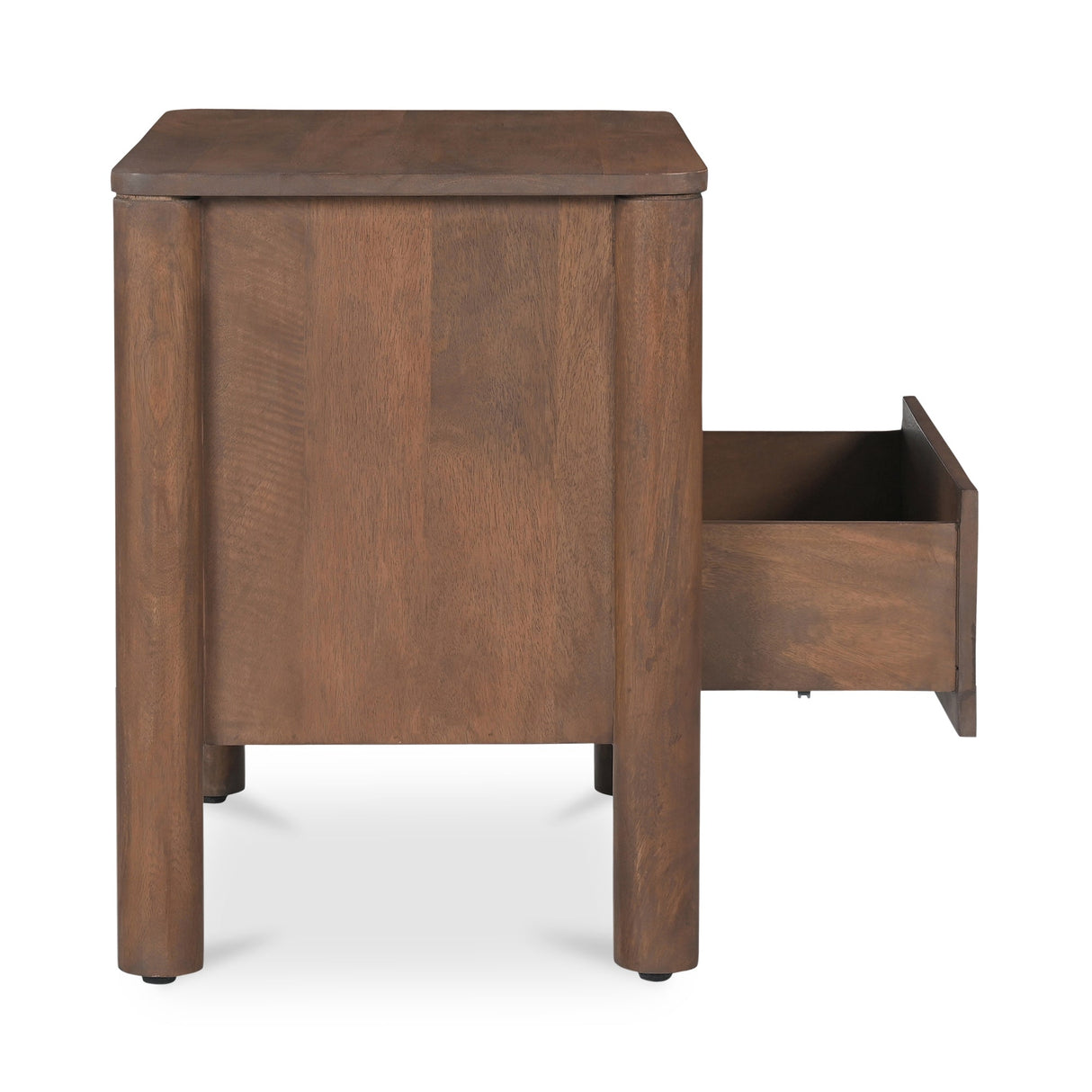 Wiley Vintage Brown Nightstand by Moe's Home at Eve Furniture