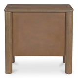 Wiley Vintage Brown Nightstand by Moe's Home at Eve Furniture