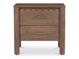Wiley Vintage Brown Nightstand by Moe's Home at Eve Furniture