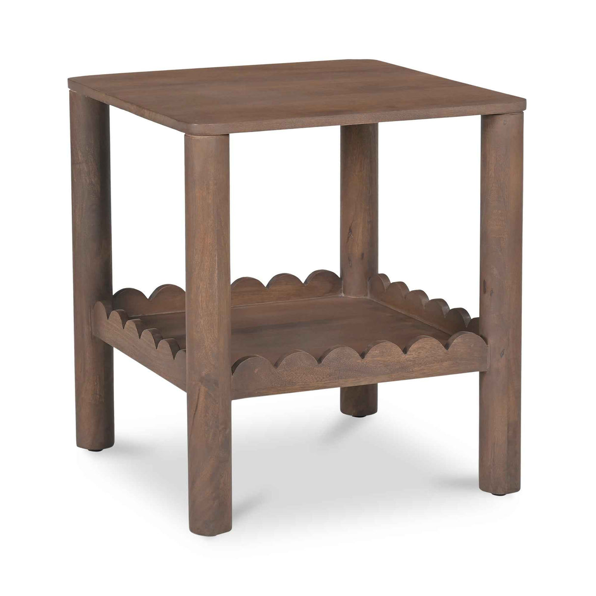 Wiley Vintage Brown Side Table