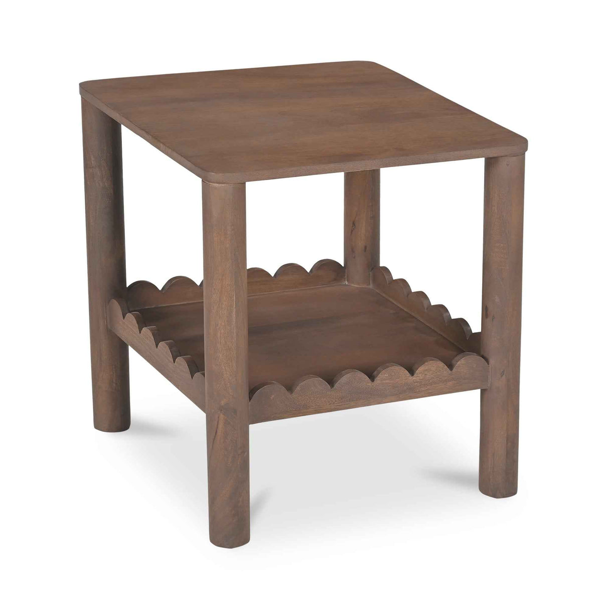 Wiley Vintage Brown Side Table