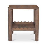 Wiley Vintage Brown Side Table