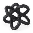 Wilhelm I (Small) Black Metal Link Decor Object by Mercana at Eve Furniture