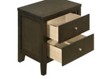 Wilkes Dark Cocoa 2-Drawer Nightstand by Coaster at Eve Furniture