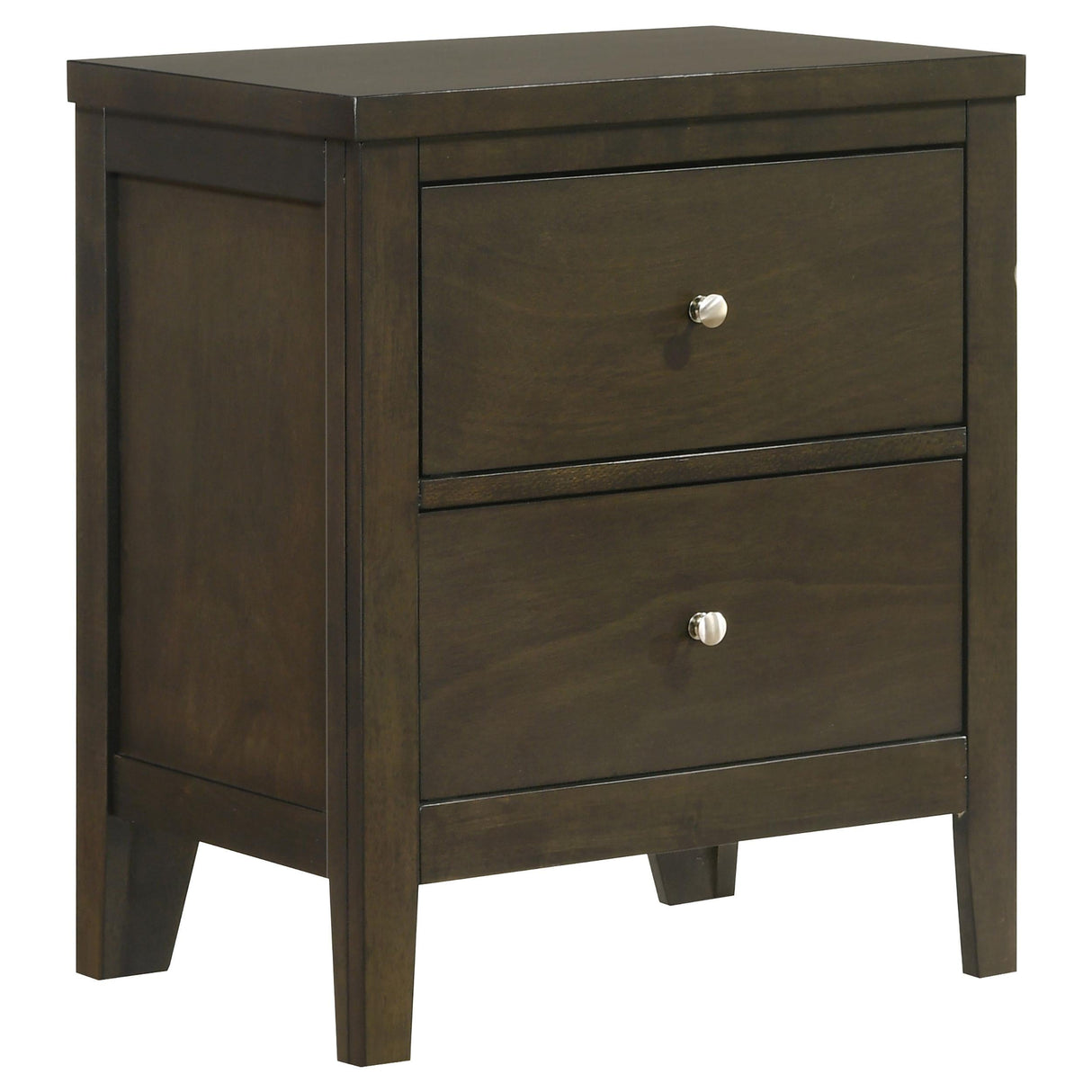 Wilkes Dark Cocoa 2-Drawer Nightstand by Coaster at Eve Furniture