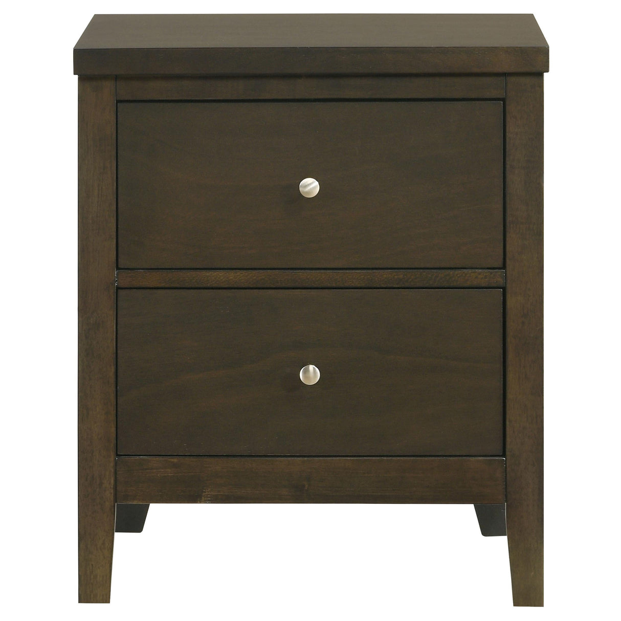 Wilkes Dark Cocoa 2-Drawer Nightstand by Coaster at Eve Furniture