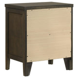 Wilkes Dark Cocoa 2-Drawer Nightstand by Coaster at Eve Furniture