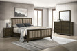 Wilkes Dark Cocoa 4-Piece California King Bedroom Set by Coaster at Eve Furniture