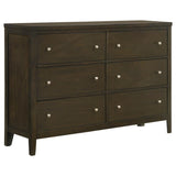 Wilkes Dark Cocoa 4-piece Queen Bedroom Set by Coaster at Eve Furniture